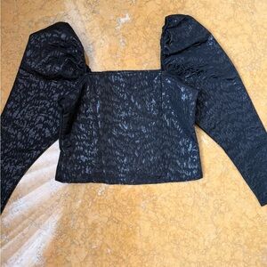 Elegant Black Women's Top